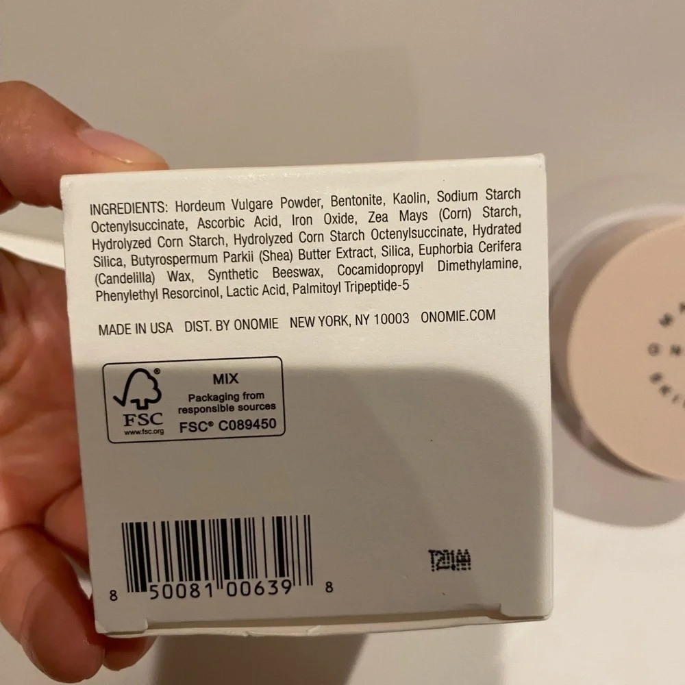 NWT ONOMIE AHA! Perfecting Setting Powder (18g) Full Size